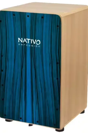 Nativo Percussion Cajon Inicia Blue | Plébiscité par les clients