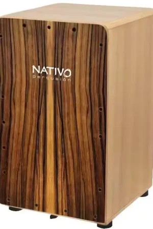 Nativo Percussion Cajon Inicia Brown | Jusqu'à épuisement des stocks