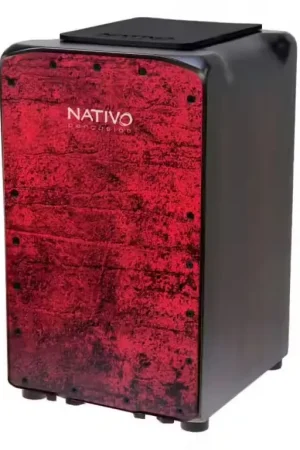 Nativo Percussion Cajon Pro plus Bass Red | Prix en baisse