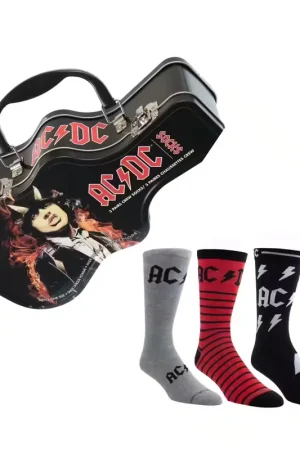 Tout juste ajouté | Perri's Chaussettes AC/DC pack 3 paires Guitar Box
