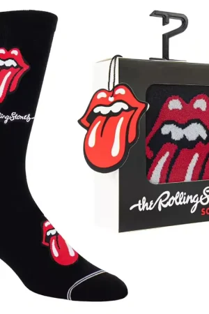 Perri's Chaussettes Rolling Stones Crew 1 paire gift box - Qualité professionnelle