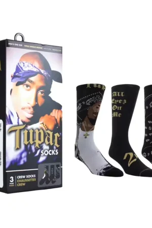 Ne manquez pas cette offre | Perri's Chaussettes Tupac 3 paires Gift Box