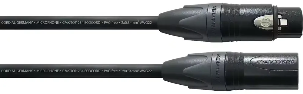 Bien noté - Cordial ECOCORD XLR 5m