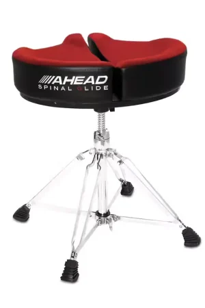 Ahead SPG-R-4 SIEGE BATTERIE SPINAL-G ROUGE EMBASE 4 PIEDS - Reconditionné - Bien noté