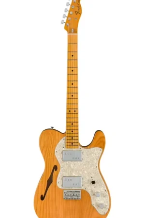 Disponible à la commande - Fender Telecaster 1972 Thinline American Vintage II MN Aged Natural - STOCK B