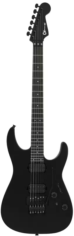 Charvel Pro-Mod Plus Dinky DK24 HH FR EB, Ebo - Satin Black | Se termine bientôt