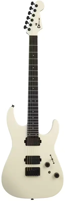 Expédition immédiate | Charvel Pro-Mod Plus Dinky DK24 HH HT EB Ebo Crème White