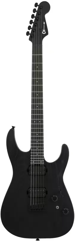 Offre du jour | Charvel Pro-Mod Plus Dinky DK24 HH HT EB Ebo Black Ash
