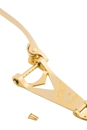 Bigsby Branded Tailpiece, Bigsby B6, String-Thru, Gold | Disponible maintenant