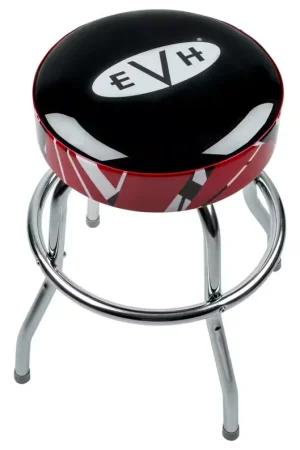 Très demandé | EVH Logo Barstool with Striped Trim, 25"