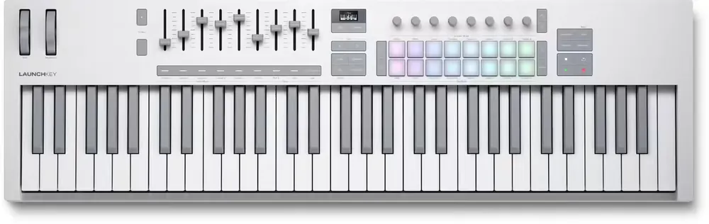 Novation Launchkey 61 White - Meilleur prix