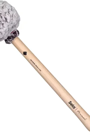 Excellente qualité - Sela Percussion Baguette de gong Vikrampal " Deep Resonance" - Médium, bordeaux givré
