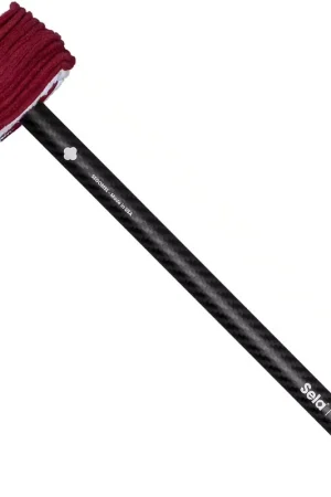 Sela Percussion Baguette de gong Vikrampal Fine Touch Soft - Grand, bordeaux - Plus que quelques unités