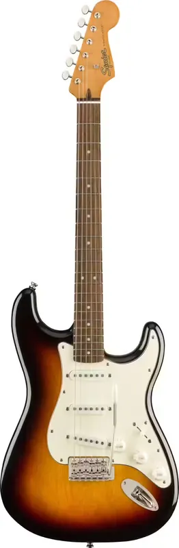 Disponible dès maintenant - Squier Stratocaster 60S Classic Vibe Lrl Sunburst - Reconditionné