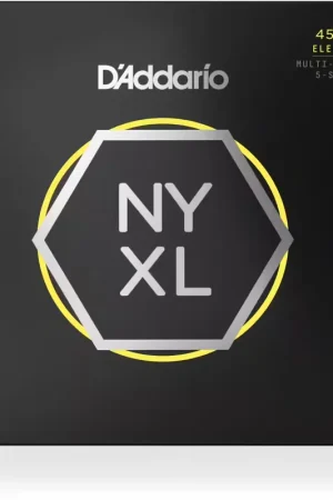 D'addario And Co 45-130 HybridLight 5-String, Multiscale, NYXL | Tendance