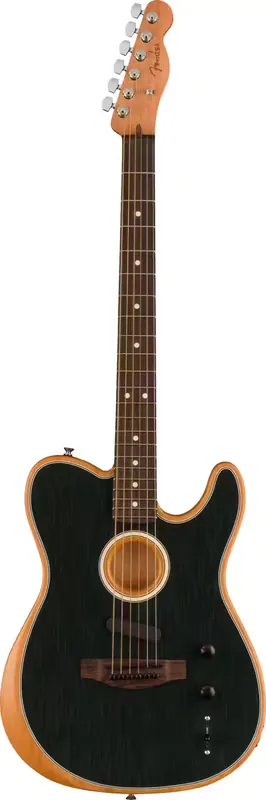 Achat sécurisé | Fender Telecaster Modified Acoustasonic Player RW Brushed Black - STOCK B