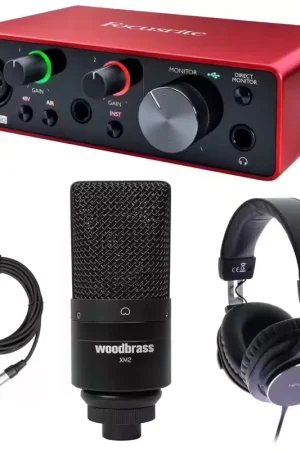 Commandez en ligne | Focusrite Scarlett Solo 3rd Gen XM2 Pack
