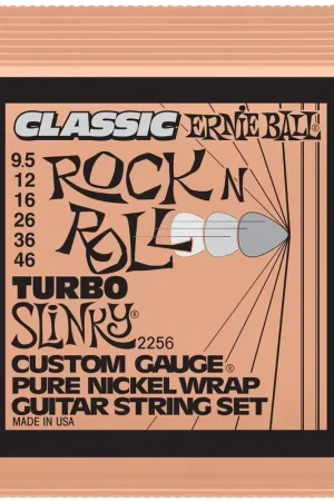 Haute qualité - Ernie Ball 2256 Turbo Slinky 9,5-46