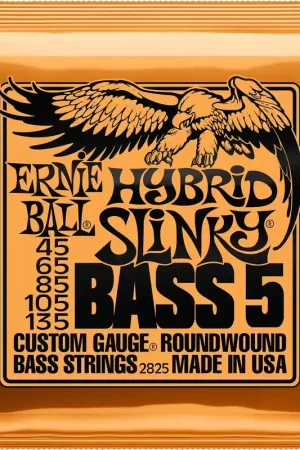 Ernie Ball 2825 Hybrid Slinky Bass 45-135 - Profitez-en