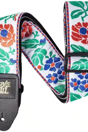 Ernie Ball Sangle Quilted Flora | Ne manquez pas cette offre