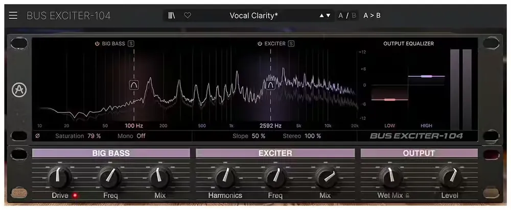 Arturia Bus Exciter-104 - Produit tendance