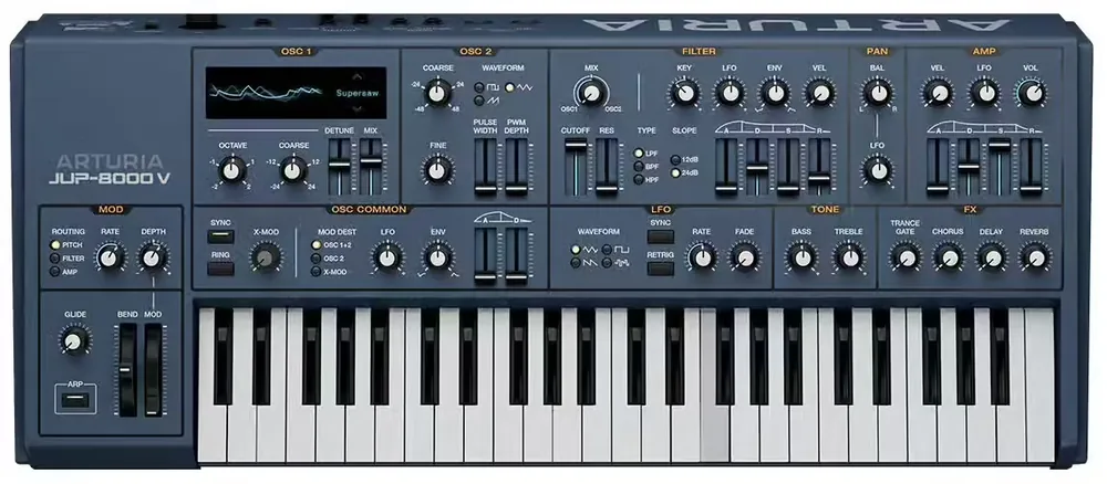 Bientôt épuisé | Arturia Jup-8000 V