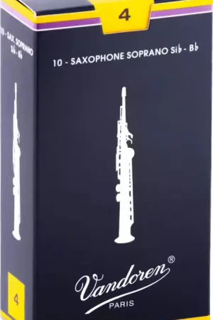 Prix réduit - Vandoren Traditionnelles 4 - Saxophone Soprano