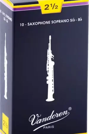 Vandoren Traditionnelles 2.5 - Sax Soprano | Ne manquez pas cette offre