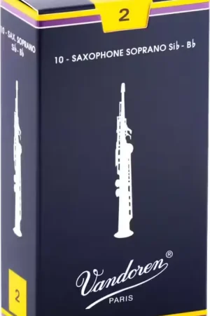 Envoi rapide - Vandoren Traditionnelles 2 - Sax Soprano