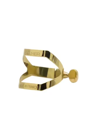 Réduction | Selmer Ligature Sax Baryton/Basse Vernie (Bec Ébonite)
