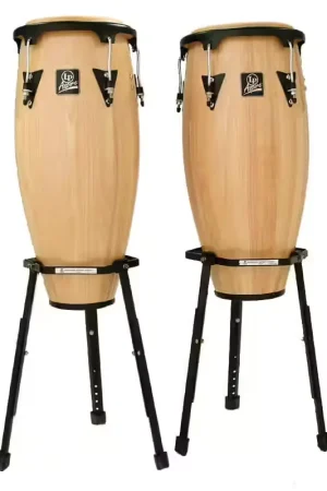 Qualité premium - Latin Percussion Aspire Duo Quinto + Conga 11/12 Naturel