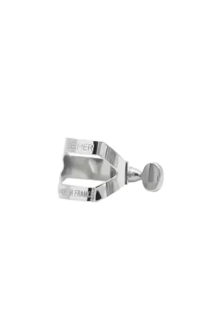 Selmer Ligature Sax Soprano Argentée (Bec Ébonite) - Achetez dès aujourd'hui
