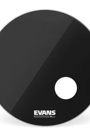 Fin de série - Evans BD20RB - Peau Timbre Resonnance EQ3 Noire 20
