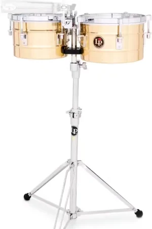 Latin Percussion LP272-B Timbalitos Tito Puente Signature 9,25/10,25 - Laiton - Plus que quelques pièces