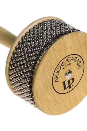 Latin Percussion LP234B - Afuche Cabasa Grand Modele - Qualité premium