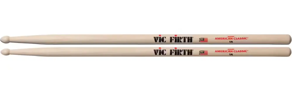 Achetez en ligne | Vic Firth 1A - American Classic Hickory