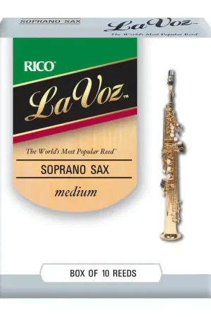 D'addario - Rico La Voz Medium - Saxophone Soprano | Qualité premium