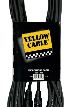 Yellow Cable Cordon Jack XLR Fem. 10 M - Profitez-en maintenant