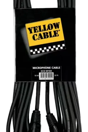 Expédition immédiate | Yellow Cable Cable Micro XLR 10 M