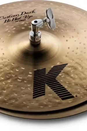 Zildjian K0943 - Charleston K-Custom 14" Dark Hi Hats - Nouveauté