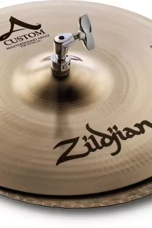 Zildjian A20550 Charleston A-Custom 14" Mastersound Hi Hats - Qualité premium