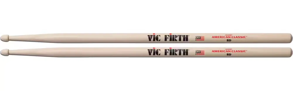 Commandez dès aujourd'hui | Vic Firth 8D - American Classic Hickory