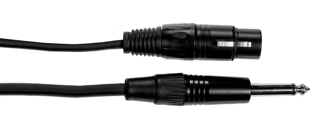 Yellow Cable Cordon Micro Jack Ale XLR Fem. 5 M - Incontournable