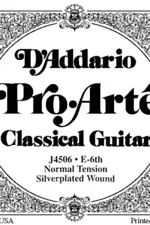 Offre exclusive | D'addario And Co J4506 PRO-arte Nylon Normal Sixth String