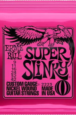 Ernie Ball 2223 Super Slinky 9-42 | Prix malin