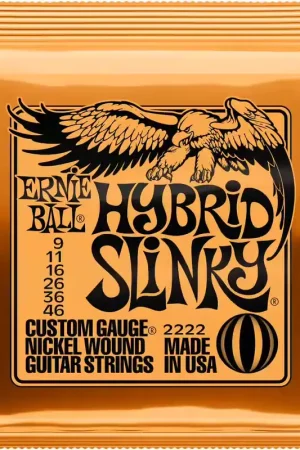 Ernie Ball 2222 Hybrid Slinky 9-46 | Quantité limitée