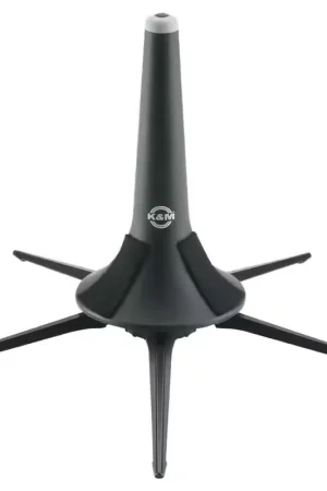 Stock presque épuisé | K&M 15213-000-55 Stand Noir Pour Trompette 5 Pieds Rentrant