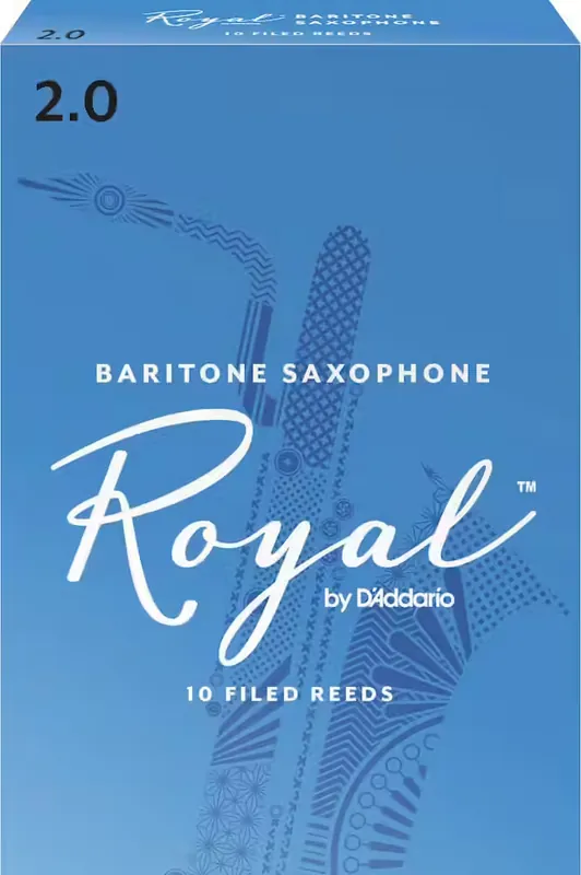 Vente flash | D'addario - Rico Royal 2 - Saxophone Baryton