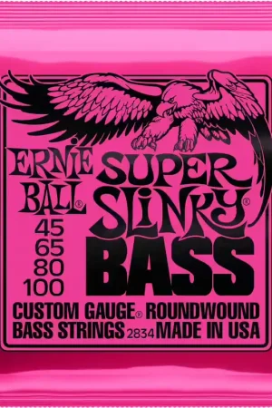 Qualité professionnelle - Ernie Ball 2834 Super Slinky Bass 45-100
