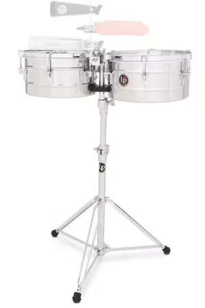 Latin Percussion LP255-S Timbales Tito Puente Signature 12" + 13" Acier - Prix choc
